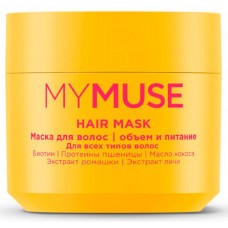  Маска для волос MY MUSE Volume, предназначена для придания объёма, 300 мл 