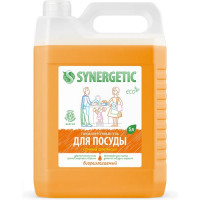Synergetic Средство для мытья посуды Апельсин, 5 л Synergetic Средство для мытья посуды Апельсин, 5 л