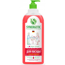 Средство для мытья посуды Synergetic (Синергетик) Гранат, 1 л