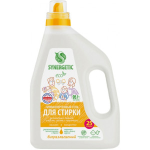 Гель для стирки деликатных тканей Synergetic (Синергетик) DELICATE, 1,5 л