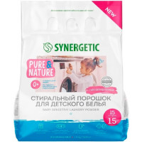 Synergetic Стиральный порошок Baby Sensitive, 1.5 кг