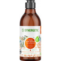 Гель для душа Synergetic Карамельное яблоко и Ваниль, 380 мл