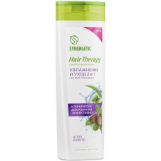 Шампунь-бальзам для волос Synergetic Увлажнение и уход 2 в 1, 400 мл Шампунь-бальзам для волос Synergetic Увлажнение и уход 2 в 1, 400 мл