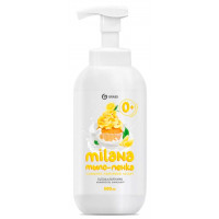Milana Жидкое мыло-пенка Сливочно-лимонный десерт с дозатором, 500 мл
