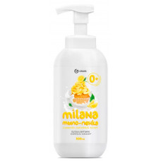 Milana Жидкое мыло-пенка Сливочно-лимонный десерт с дозатором, 500 мл