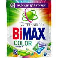 Капсулы для стирки BiMAX Color (Бимакс Колор) Дой-Пак, 8 шт