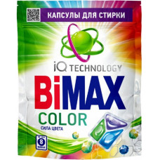 Капсулы для стирки BiMAX Color (Бимакс Колор) Дой-Пак, 8 шт