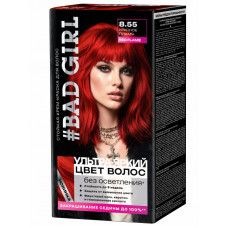 8.55 Red Flame (Красное пламя) 50/50/15 мл Стойкая крем-краска для волос Bad Girl 
