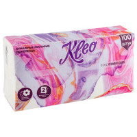 Полотенце бум. Kleo 2-х сл, V сложение, листовые, 100 шт Полотенце бум. Kleo 2-х сл, V сложение, листовые, 100 шт