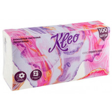 Полотенце бум. Kleo 2-х сл, V сложение, листовые, 100 шт Полотенце бум. Kleo 2-х сл, V сложение, листовые, 100 шт