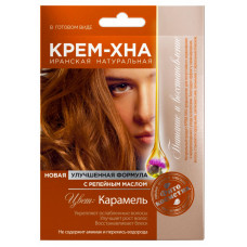Крем-Хна в готовом виде "Карамель" с репейным маслом, 50 мл Крем-Хна в готовом виде "Карамель" с репейным маслом, 50 мл