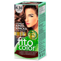 Стойкая крем-краска для волос серии "Fitocolor", тон 4.36 мокко, 115 мл