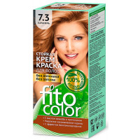 Стойкая крем-краска для волос серии "Fitocolor", тон 7.3 карамель, 115 мл