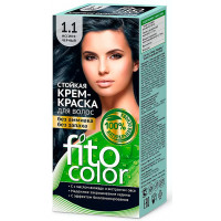 Стойкая крем-краска для волос серии "Fitocolor", тон 1.1 иссиня-черный, 115 мл 