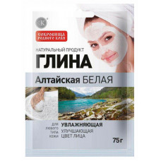 Глина белая Алтайская увлажняющая, 75 г