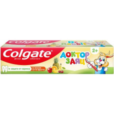 Детская зубная паста Colgate (Колгейт) Доктор Заяц со Тутти-Фрутти, 50 мл