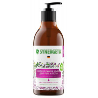 Synergetic Жидкое мыло Цветущий инжир и лотос, 380 мл Synergetic Жидкое мыло Цветущий инжир и лотос, 380 мл