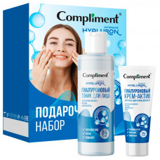 ПН Compliment INTENSIVE HYALURON ПН №2001 (гиалуроновый тоник для лица 200 мл + крем-актив 50 мл)