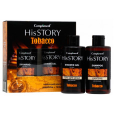 ПН Compliment His Story №996 "Tobacco" (шампунь для волос 320 мл+гель для душа 320 мл)