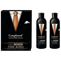 ПН Compliment men New Boss №1772-2 The King (Шампунь для волос, 250 мл + Гель для душа, 250 мл)