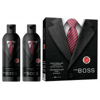 ПН Q.P. NEW BOSS №1114-2 (укрепляющий шампунь 250 мл + тонизирующий гель для душа 250 мл)
