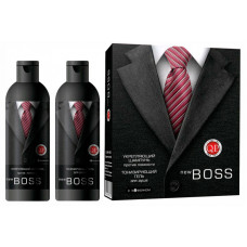 ПН Q.P. NEW BOSS №1114-2 (укрепляющий шампунь 250 мл + тонизирующий гель для душа 250 мл)