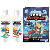 ПН Тими №1183 Superhero с ароматом Тутти-Фрутти (шампунь 200 мл + пена 200 мл+Расписание)