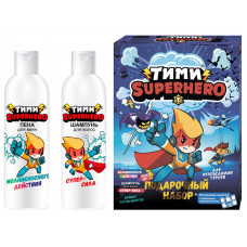 ПН Тими №1183 Superhero с ароматом Тутти-Фрутти (шампунь 200 мл + пена 200 мл+Расписание)
