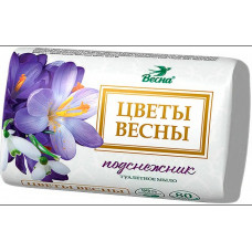 Мыло Весна Цветы весны Подснежник, 90 гр Мыло Весна Цветы весны Подснежник, 90 гр