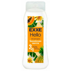 EXXE Гель для душа Hello 3в1  "Балийская мечта",  400 мл