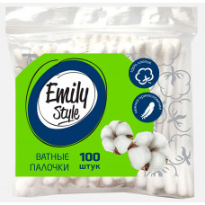 Ватные палочки Emily Style 100 шт. пакет