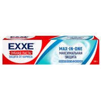 Зубная паста "EXXE Максимальная защита от кариеса Max-in-one", 100  гр