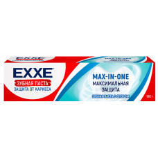 Зубная паста "EXXE Максимальная защита от кариеса Max-in-one", 100  гр