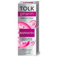 Весна Крем для лица "Коллаген" Tolk Pharm, 40 мл Весна Крем для лица "Коллаген" Tolk Pharm, 40 мл