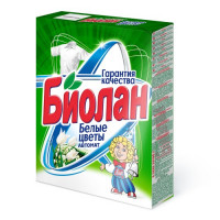 Стиральный порошок автомат Биолан Белые цветы, 350 г