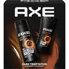 Подарочный набор для мужчин Axe Dark Temptation (гель для душа 250 мл и антиперспирант 150 мл)
