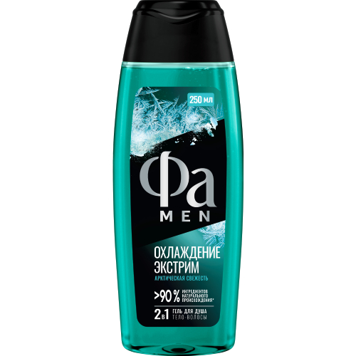Гель для душа мужской Фа Охлаждение Экстрим, 250 мл Гель для душа мужской Фа Охлаждение Экстрим, 250 мл