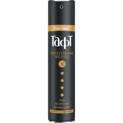 Лак для волос Taft (Тафт) Power Укрепление волос №5, 225 мл Лак для волос Taft (Тафт) Power Укрепление волос №5, 225 мл
