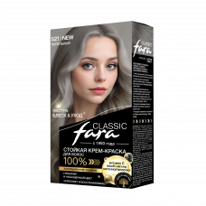Краска для волос Fara (Фара) Classic, тон 521 - Пепельный Краска для волос Fara (Фара) Classic, тон 521 - Пепельный