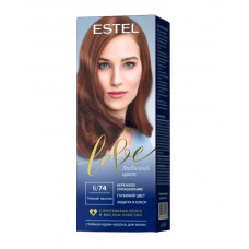 Краска для волос Estel Love (Эстель Лав) 6/74 - Темный каштан