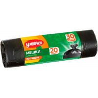 Мешки для мусора Умничка, 20 л/30 шт