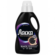 Жидкое средство для стирки Ласка Магия Черного, 1 л Жидкое средство для стирки Ласка Магия Черного, 1 л