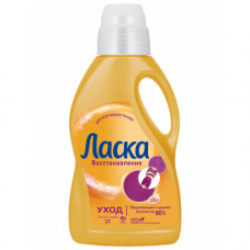 Жидкое средство для стирки Ласка Уход и восстановление, 1 л