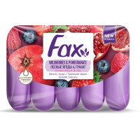 Туалетное мыло Fax (Факс) Лесные ягоды и гранат, 5 шт*70 г