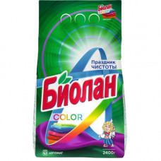 Стиральный порошок автомат Биолан Color, 2,4 кг Стиральный порошок автомат Биолан Color, 2,4 кг