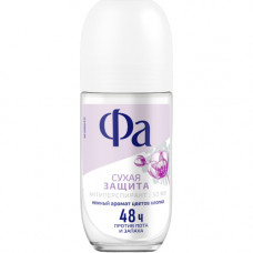 Дезодорант-антиперспирант женский шариковый Фа Dry Protect Нежность хлопка, 50 мл Дезодорант-антиперспирант женский шариковый Фа Dry Protect Нежность хлопка, 50 мл