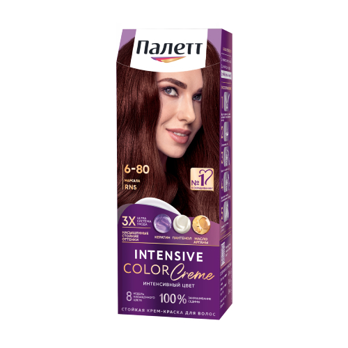 Краска для волос Palette (Палет) RN5 - Марсала Краска для волос Palette (Палет) RN5 - Марсала