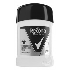 Антиперспирант стик мужской Rexona (Рексона) Невидимый на черном и белом, 50 мл отключен