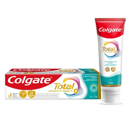 Зубная паста Colgate (Колгейт) Профессиональная Чистка Гель, 75 мл Зубная паста Colgate (Колгейт) Профессиональная Чистка Гель, 75 мл