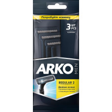 Станок для бритья одноразовый Arko (Арко) Men Regular 2, 3 шт